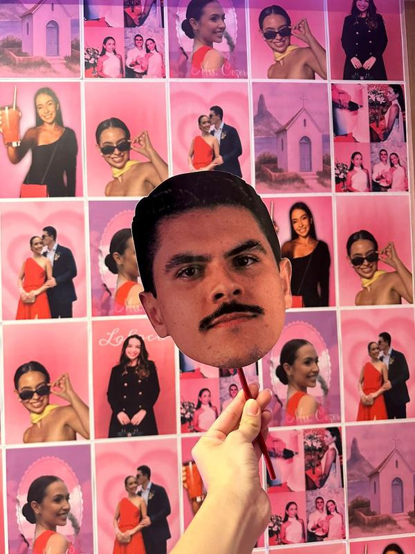 Mural de fotos personalizado da despedida